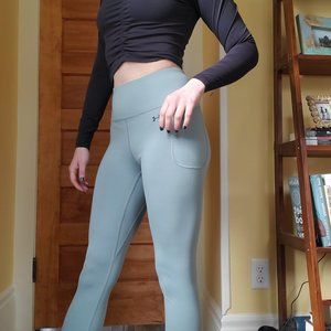 Seafoam Green Under Armour Leggings w/ Side Pocket